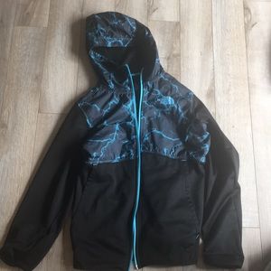North Face zip up hoodie